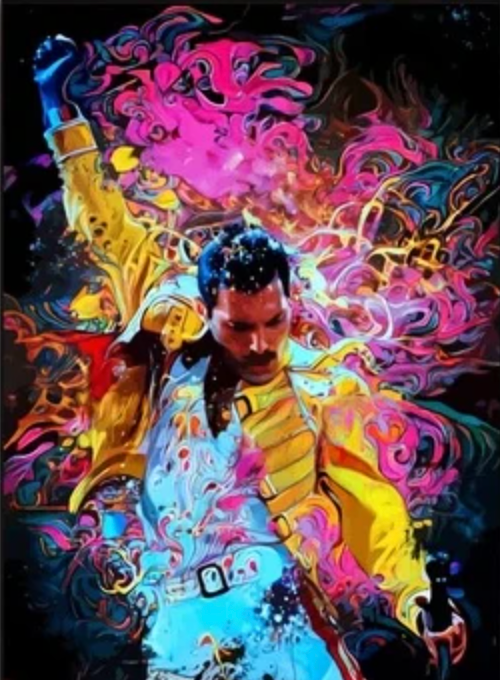 Freddie Mercury | Diamond Painting
