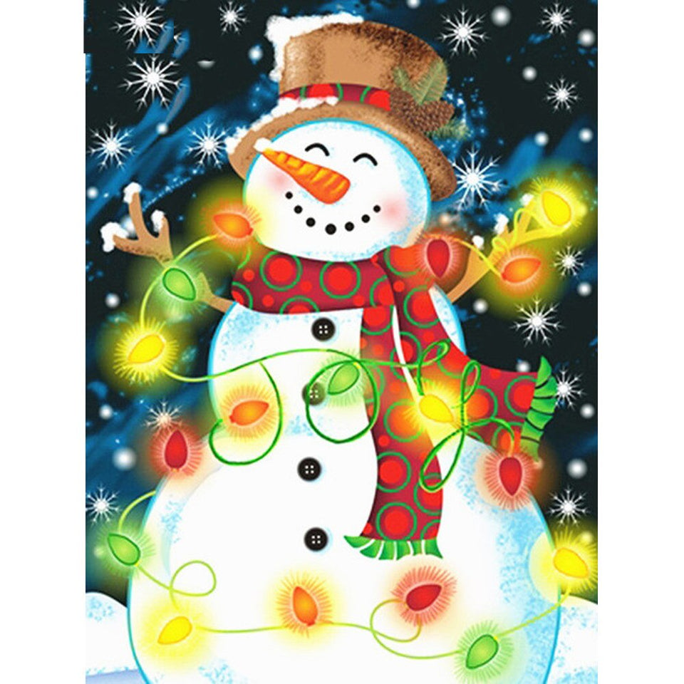 Sneeuwpop | Diamond Painting