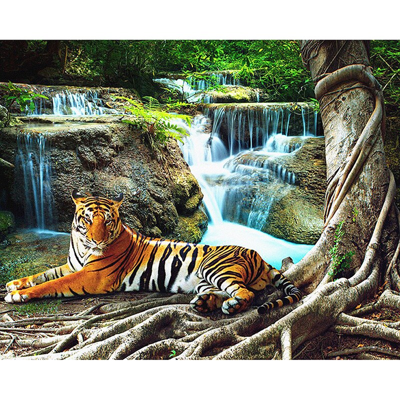 Tijger - Waterval