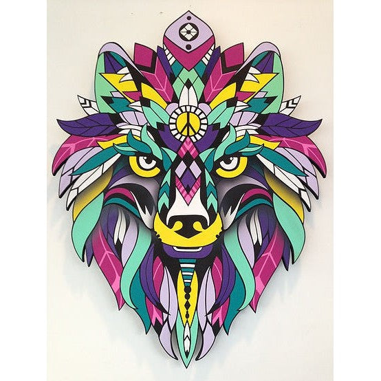 Vos Totem | Exclusieve Diamond Painting