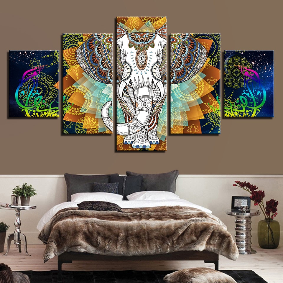 Olifant Abstract | 5 Luiken