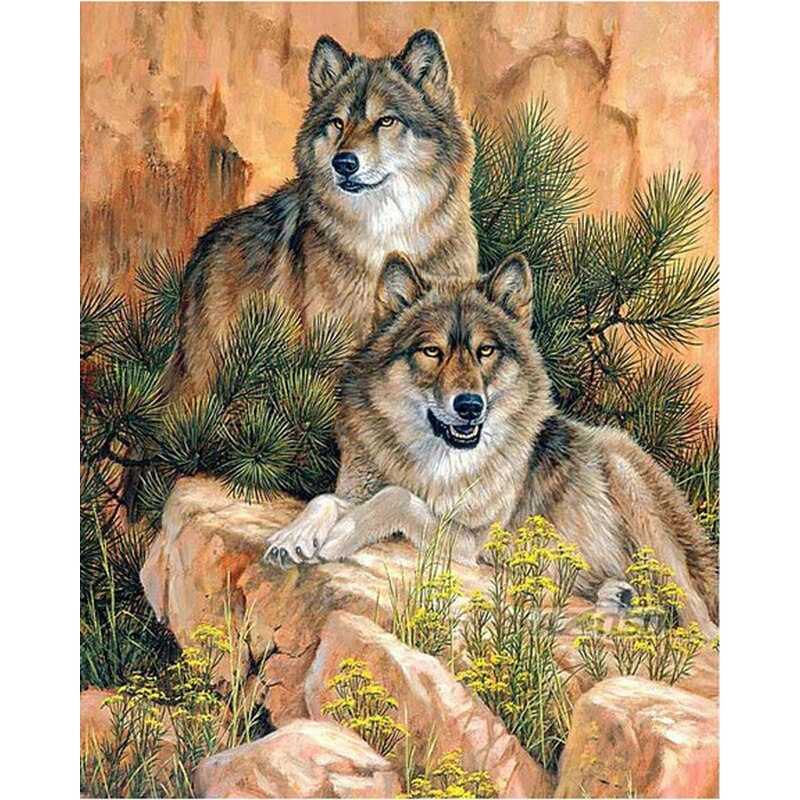 Wolven | Diamond Painting