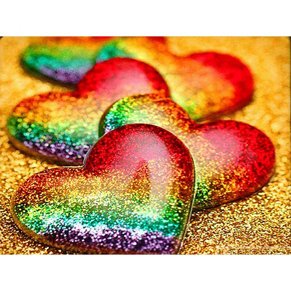 Regenboog Hartjes