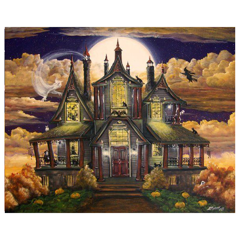 Spookhuis | Diamond Painting