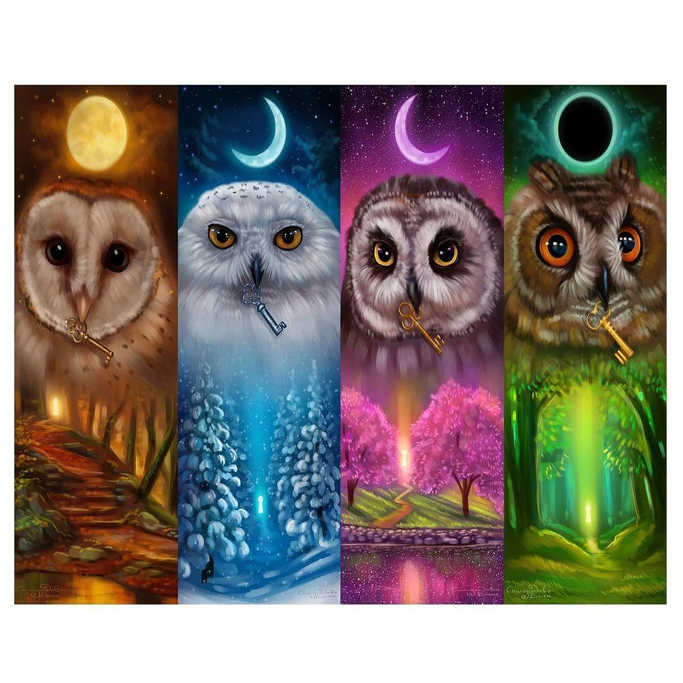 4 Uilen | Diamond Painting