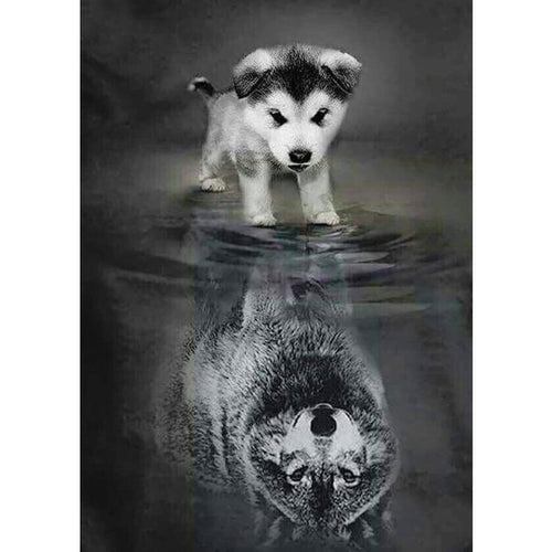 Puppy - Wolf | Diamond Painting