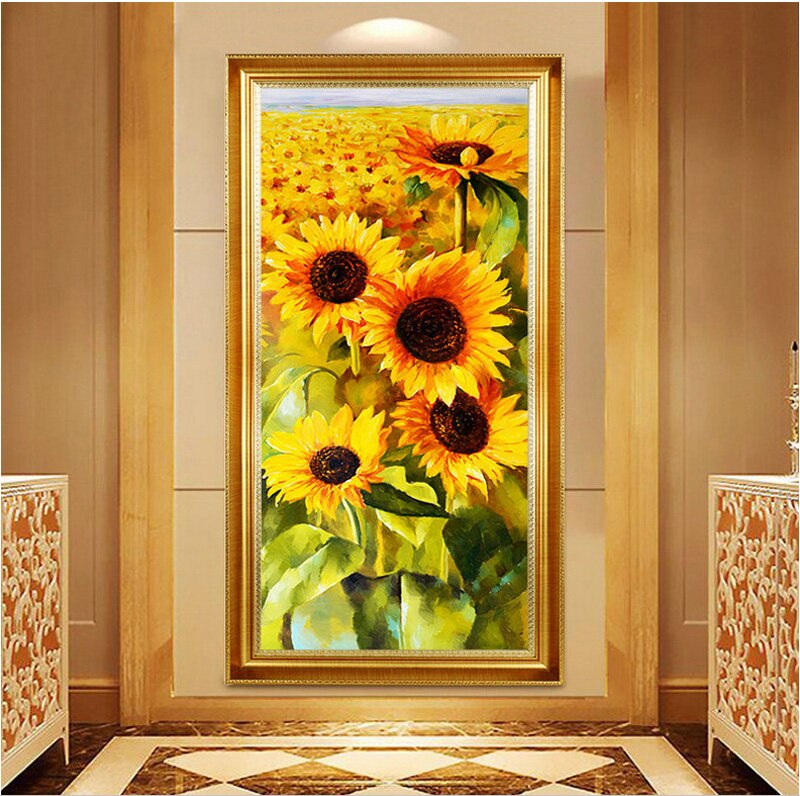 Zonnebloem XL | Diamond Painting