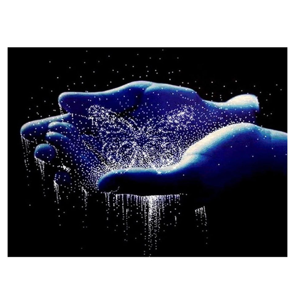 Vlinder In Hand | Diamond Painting