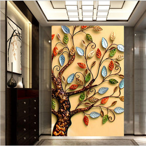 4 Seizoens Boom XL | Diamond Painting