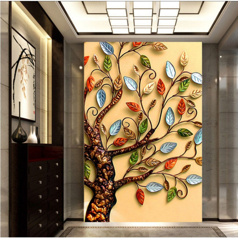 4 Seizoens Boom XL | Diamond Painting