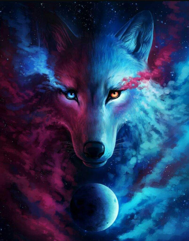 Universum Wolf | Diamond Painting