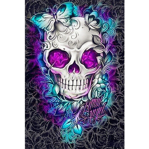 Doodshoofd | Diamond Painting