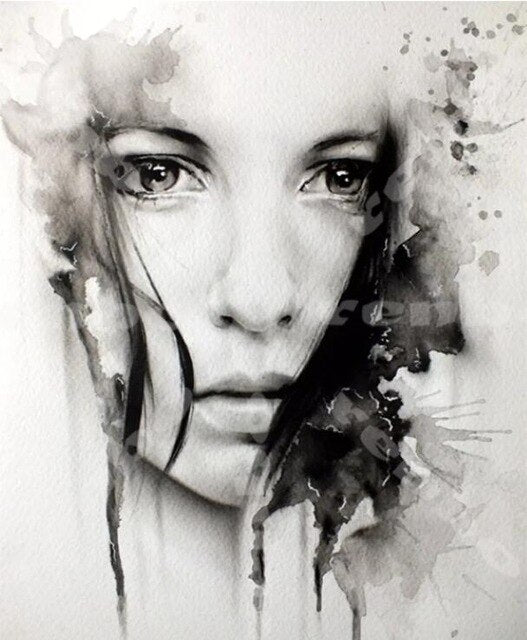 Vrouw Gezicht | Diamond Painting