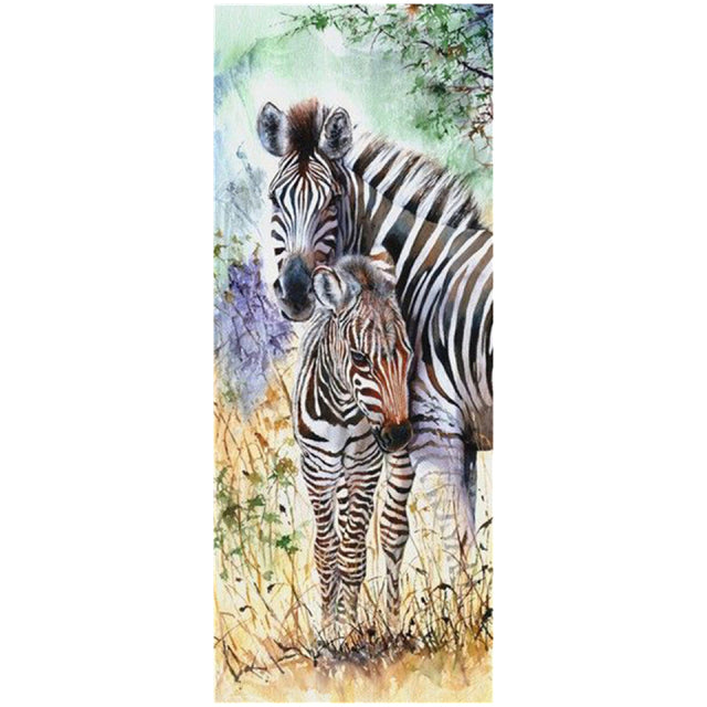 Zebra Met Jong | Diamond Painting