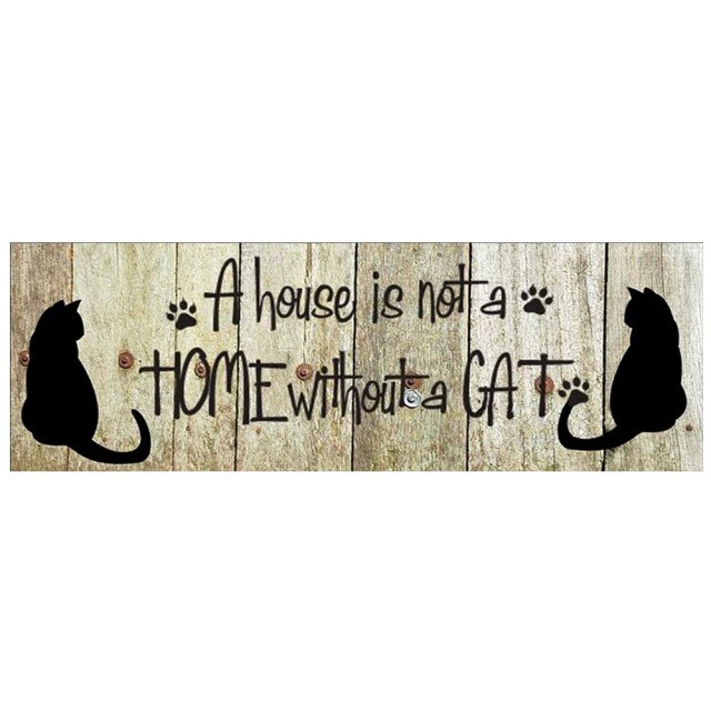 A House Is Not A Home Without A Cat | Diamond Painting