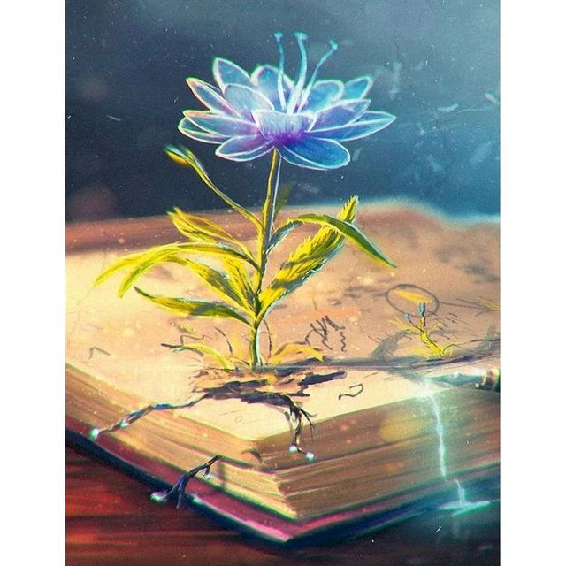 Bloem In Boek