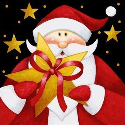 Kerstman | Diamond Painting
