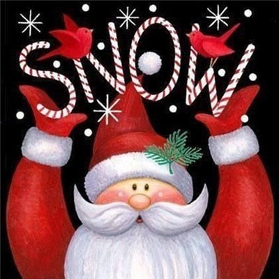 Kerstman | Diamond Painting