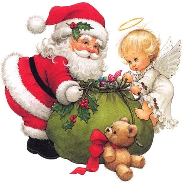Kerstman & Engel | Diamond Painting