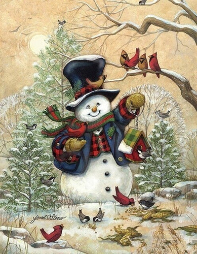 Sneeuwpop | Diamond Painting