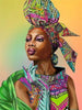 Afrikaanse Vrouw | Diamond Painting