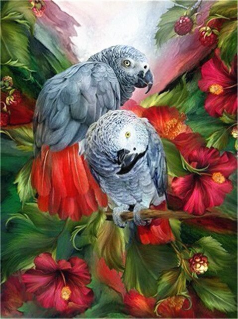 Papegaai | Diamond Painting