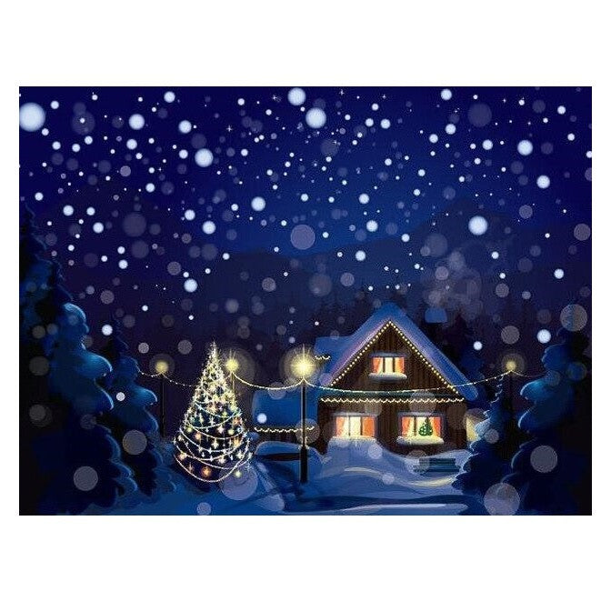 Winterlandschap | Diamond Painting
