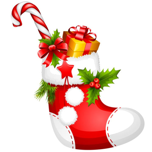 Kerstsokken | Diamond Painting