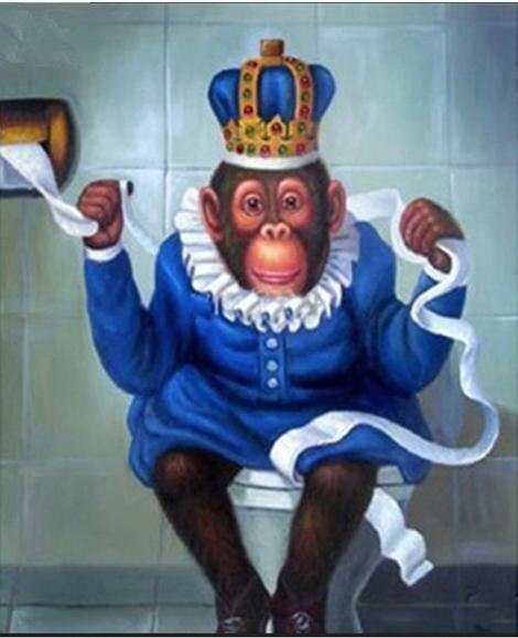 Aap Op Toilet | Diamond Painting