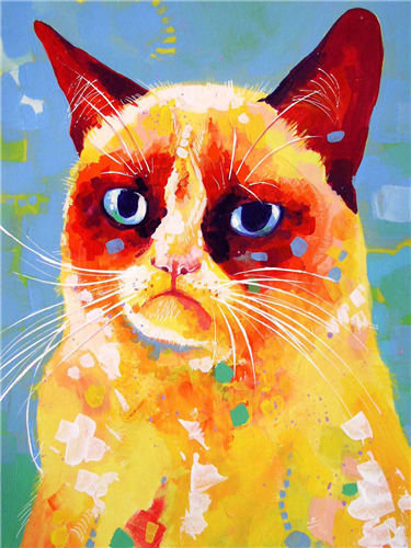 Grumpy Cat | Diamond Painting