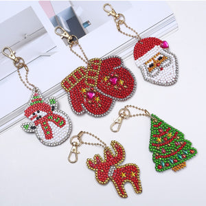 Kerst Sleutelhangers | 5 Stuks