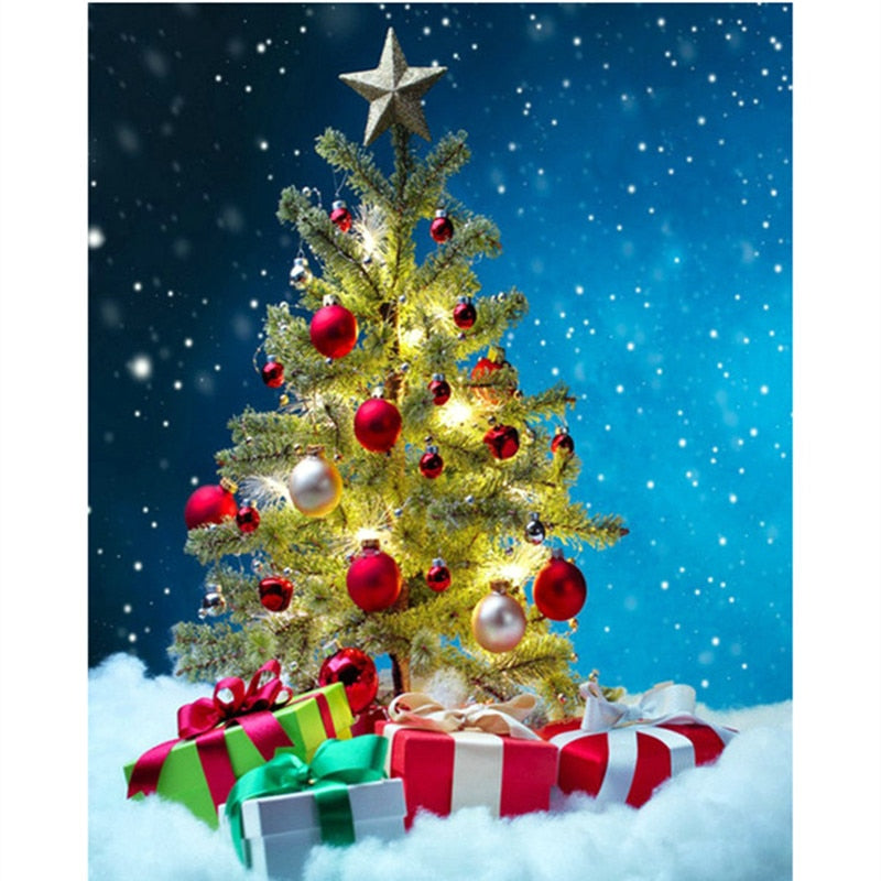 Kerstboom | Diamond Painting